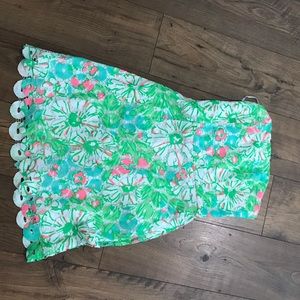 EUC Lilly Pulitzer strapless dress 4